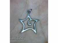 Argint 925 Pendant Pendant Star