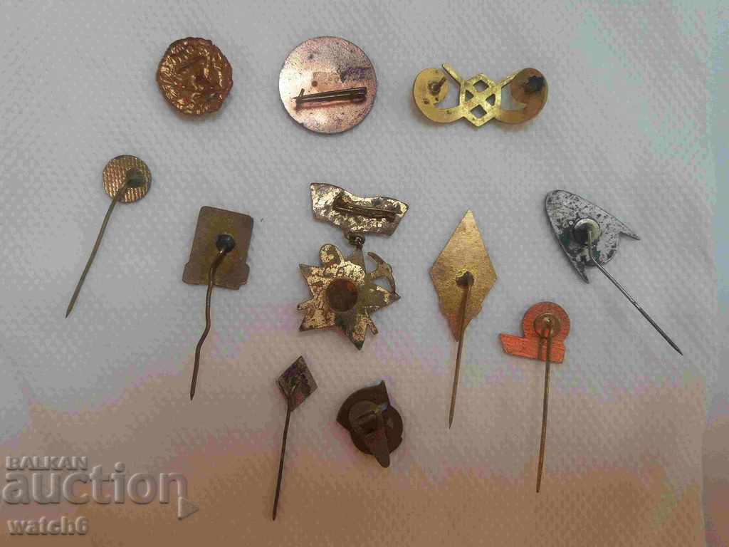 Delivery of Lot of enamel badges Delivery of Lot of enamel badges