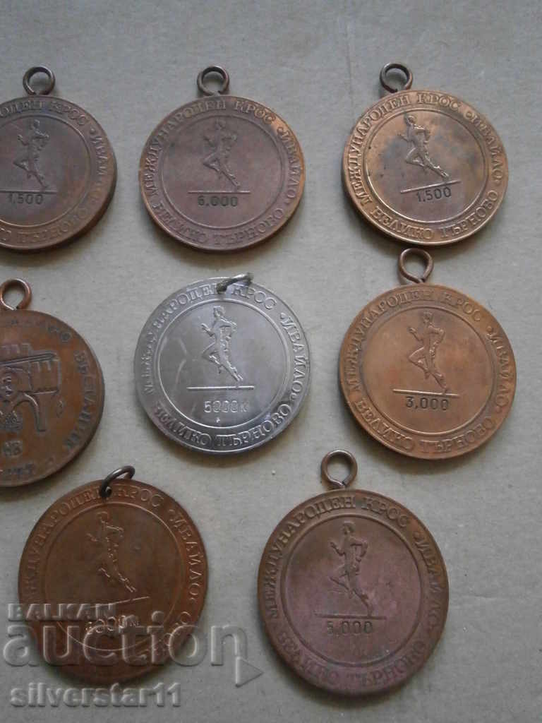 Sports medals Lot of Sauze - 6 Sports medals Lot of Sauze - 6