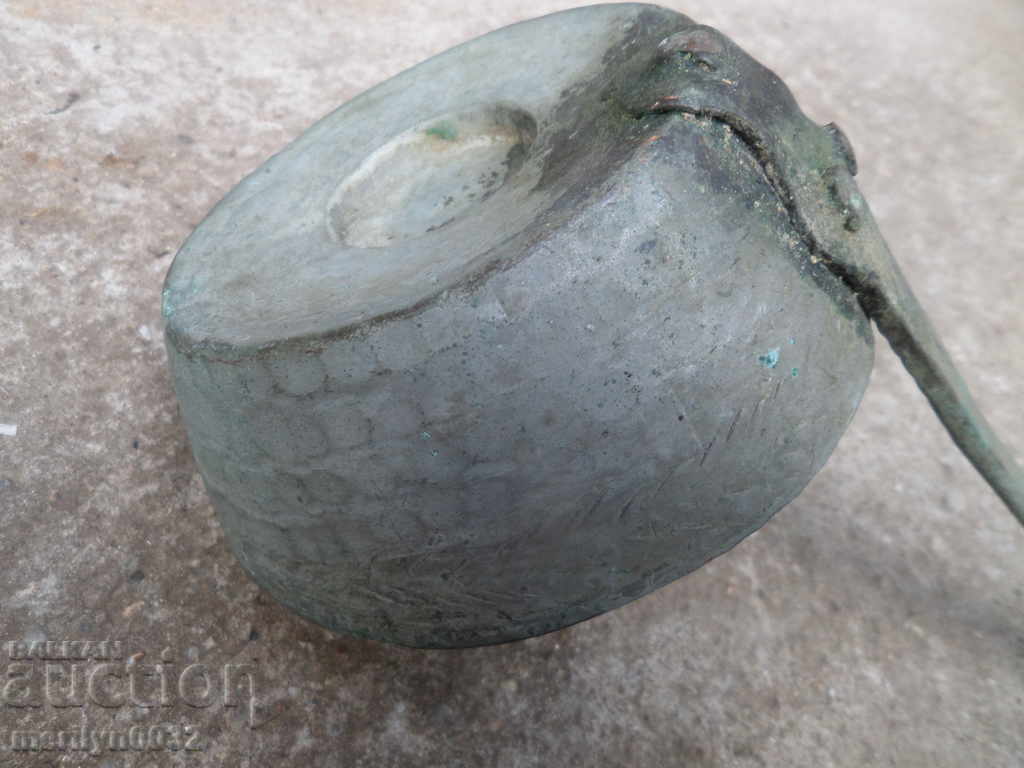 Old copper ladle, pan, baker, copper pot, jam - 5