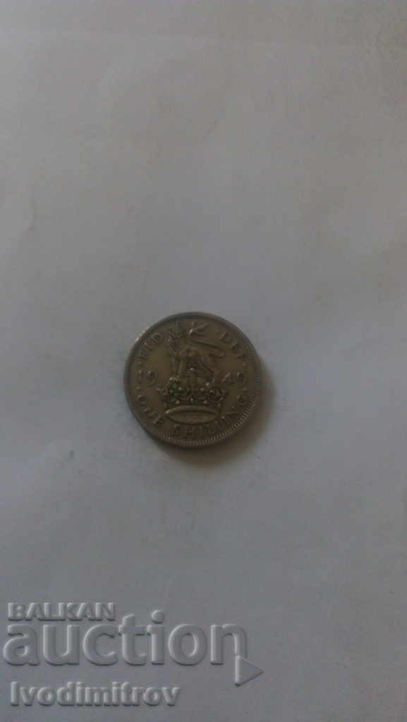 United Kingdom 1 shilling 1949