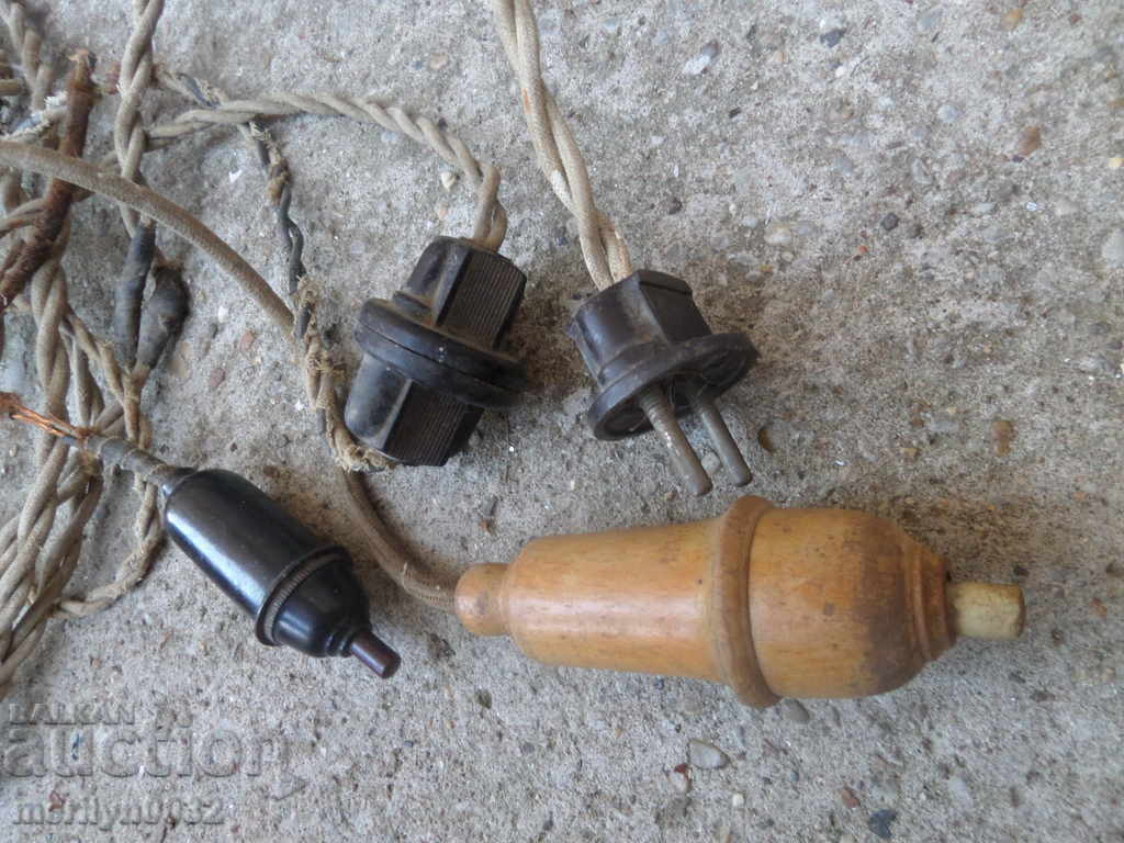 Buton sonerie întrerupător cheie hailaș cu cablu 2 bucăți - 5