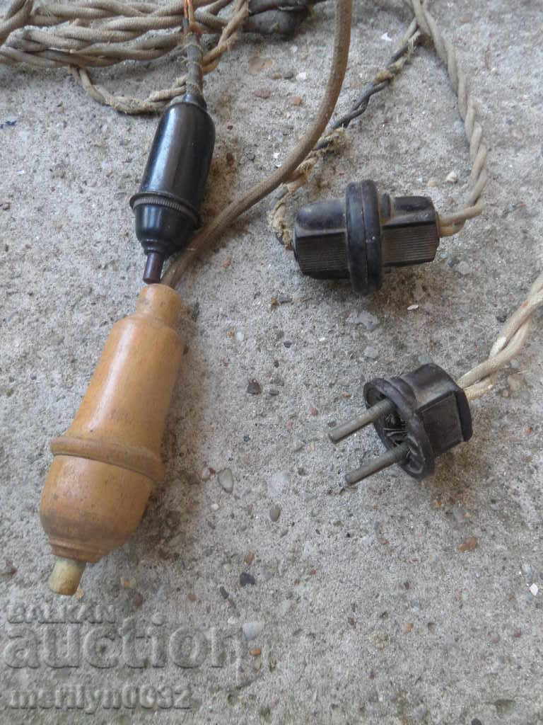 Button for a bell button breaker with a 2-wire cable - 7 Button for a bell button breaker with a 2-wire cable - 7