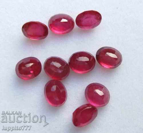 10.30 carat ruby 10 pieces with price 799.99 BGN | € 409.03 10.30 carat ruby 10 pieces with price 799.99 BGN | € 409.03