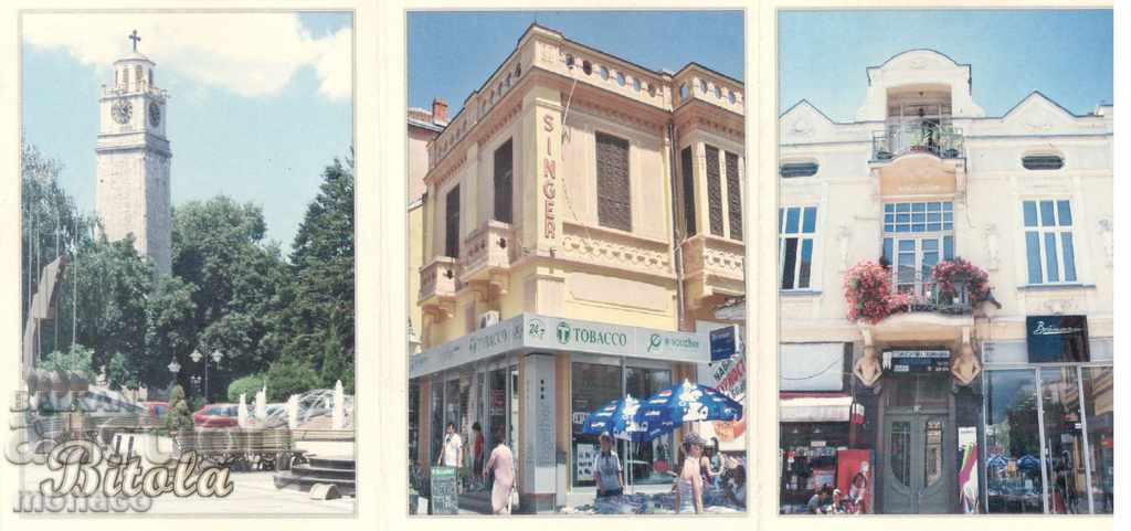 Παλιά κάρτα - φυλλάδιο Bitola - 6 κάρτες - μίνι