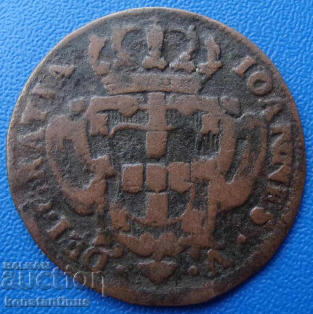 Ппртугалия - Жоао V  5  Рей 1728 Very Rare  30мм. с цена € 17.90 | 35.01 лв.