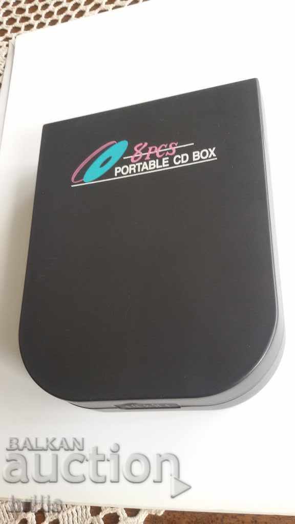 Θήκη CD 8 δίσκων με τιμή 6.50 BGN | € 3.32