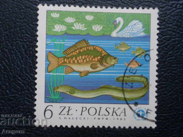 Poland, 1983 - "10 years from the United Nations Conf. On OS", 6 zloty