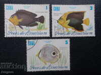 лот Куба 1985 г. - "Риби", 1, 3 и 5 сентавос
