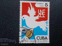 Cuba, 1986 - "Cubul 25 de Cuburi de scriere și artă", 5 Trimis.