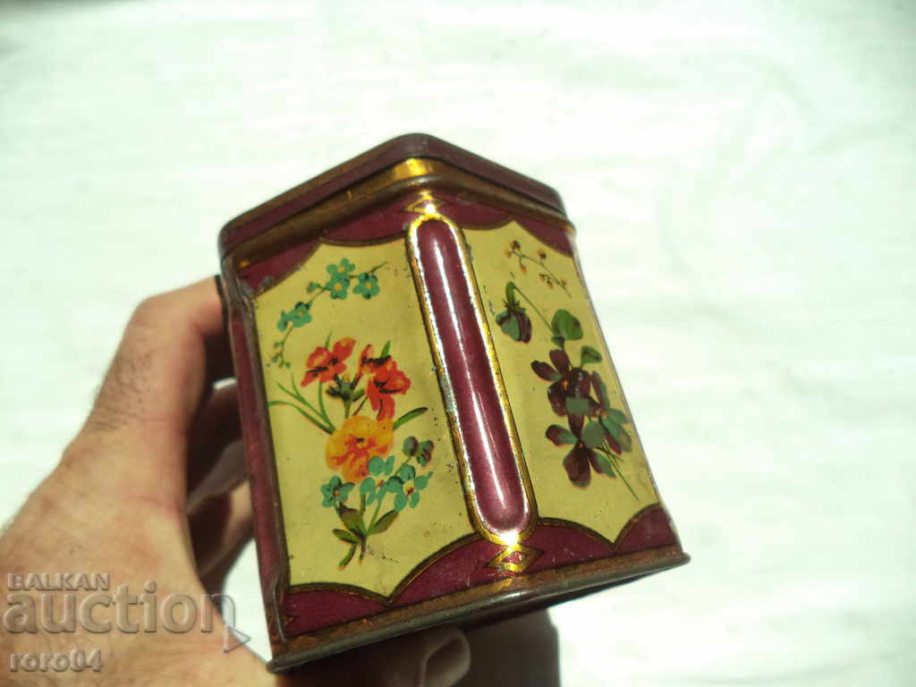 STAR LAMARINEN TEAK BOX - KINGDOM OF BULGARIA - 5