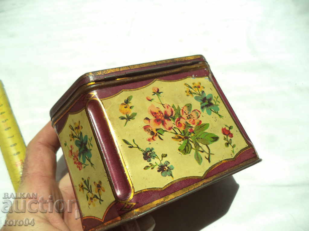 STAR LAMARINEN TEAK BOX - KINGDOM OF BULGARIA - 6