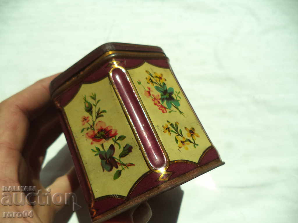 STAR LAMARINEN TEAK BOX - KINGDOM OF BULGARIA - 7