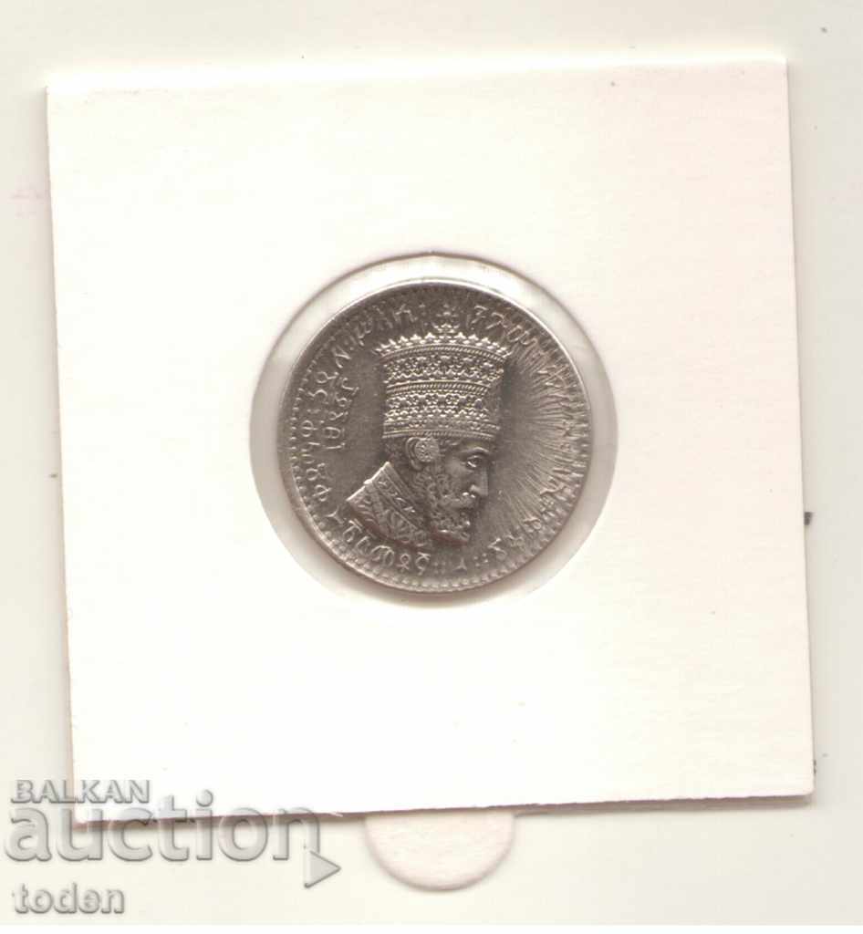 Auction Ethiopia-25 Matonas-1923 (1931)-KM# 30-Hailé Selassié I Auction Ethiopia-25 Matonas-1923 (1931)-KM# 30-Hailé Selassié I