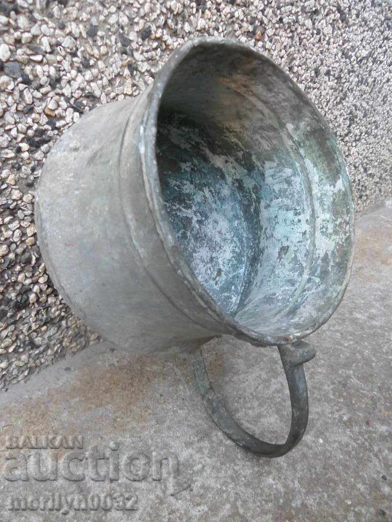 Παλιά κονσερβοποιημένη κατσαρόλα, λάκκος, χαλκός, καζάνι, καζάνι, βραστήρας - 5 Παλιά κονσερβοποιημένη κατσαρόλα, λάκκος, χαλκός, καζάνι, καζάνι, βραστήρας - 5