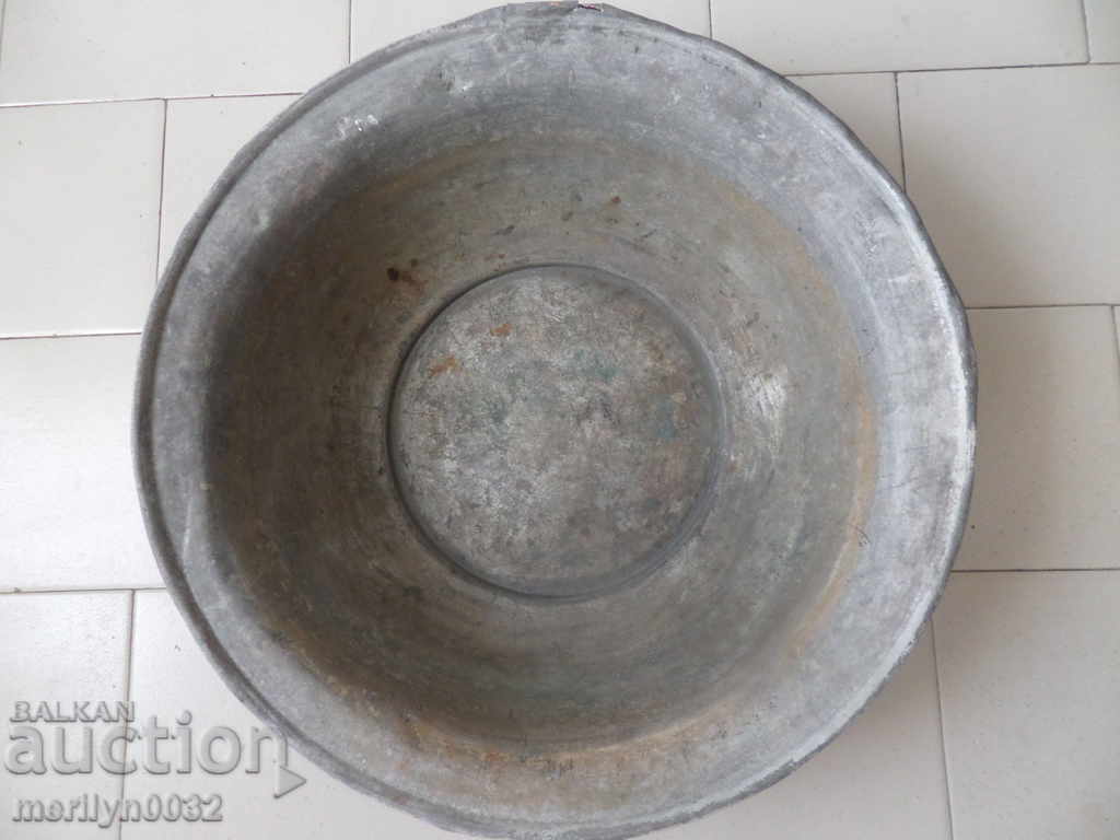 Tinned basin, copper vessel, copper, trough - 7 Tinned basin, copper vessel, copper, trough - 7