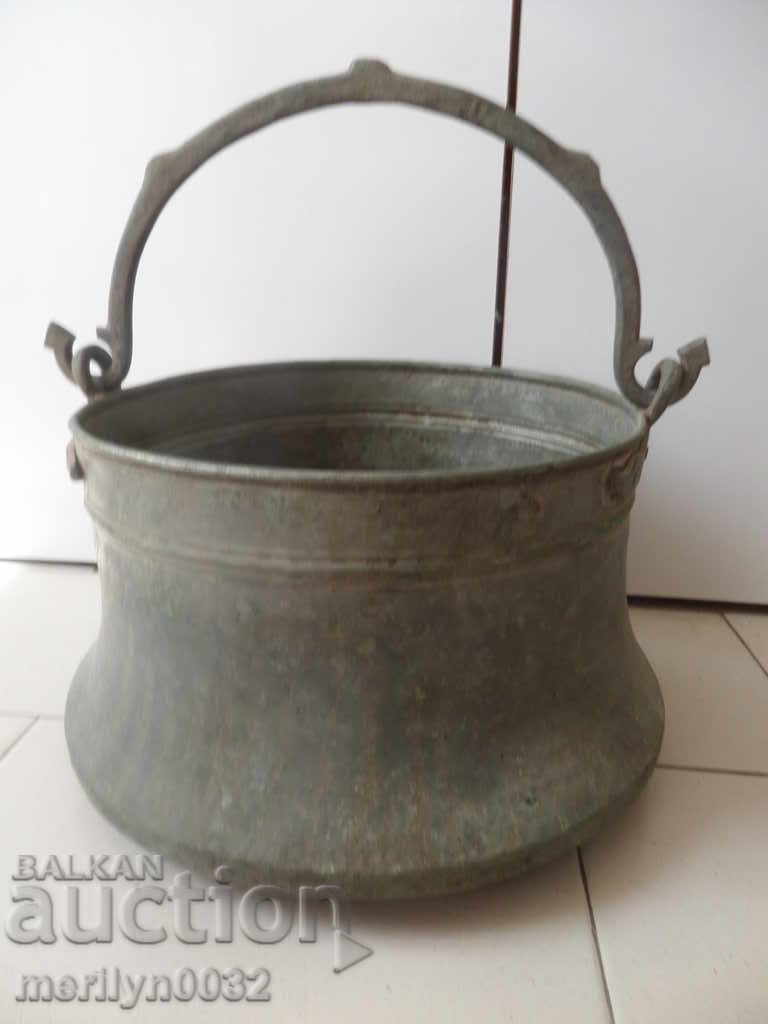 Tinned coin, cauldron, copper, copper vessel - 5 Tinned coin, cauldron, copper, copper vessel - 5