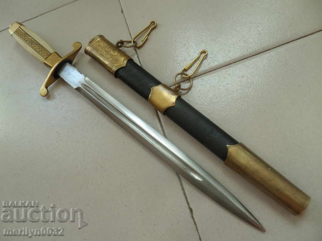 Navy officer's jacket, dagger knife with handle Navy NRB - 5