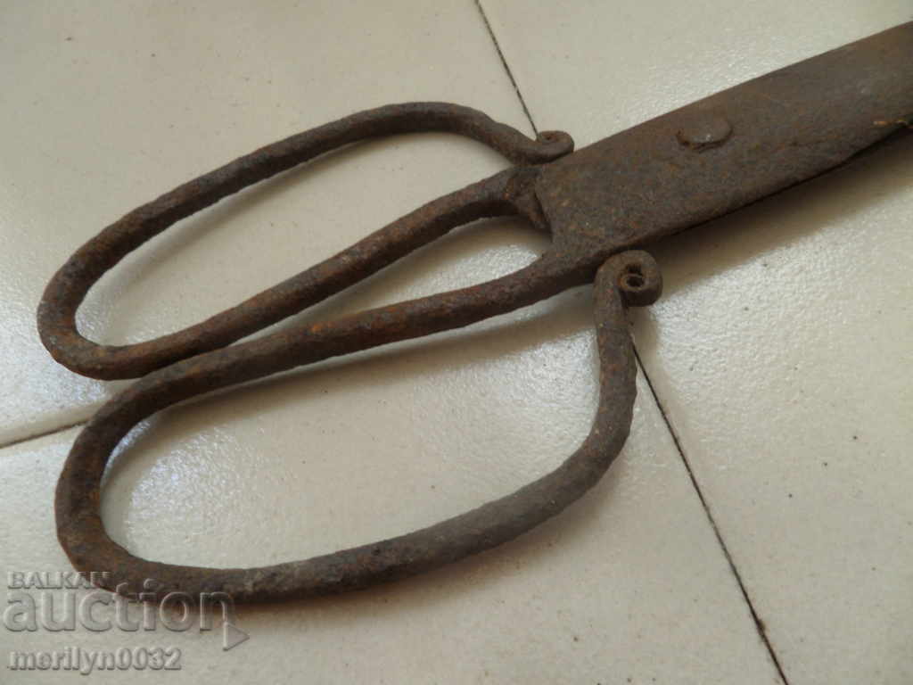 foarfece vechi forjate manual, fier - 7 foarfece vechi forjate manual, fier - 7