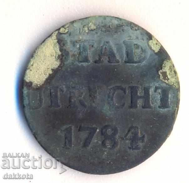 Netherlands Utrecht duet 1784 with price 10.00 BGN | € 5.11 Netherlands Utrecht duet 1784 with price 10.00 BGN | € 5.11