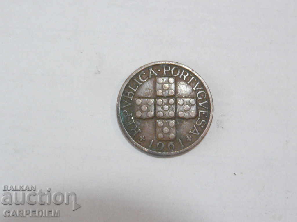 20 cents 1961 - Portugal with price 1.00 BGN | € 0.51 20 cents 1961 - Portugal with price 1.00 BGN | € 0.51