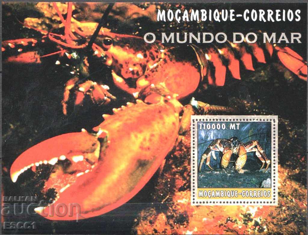 Clean Block Fauna Raci Crab 2002 Mozambique