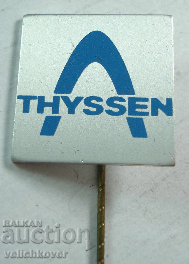 21388 Γερμανία εταιρεία υπογραφή χάλυβα Thysssen Thyssen