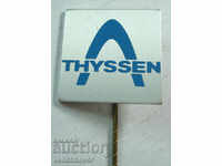 21388 Германия знак фирма  стомана Thysssen Тисен