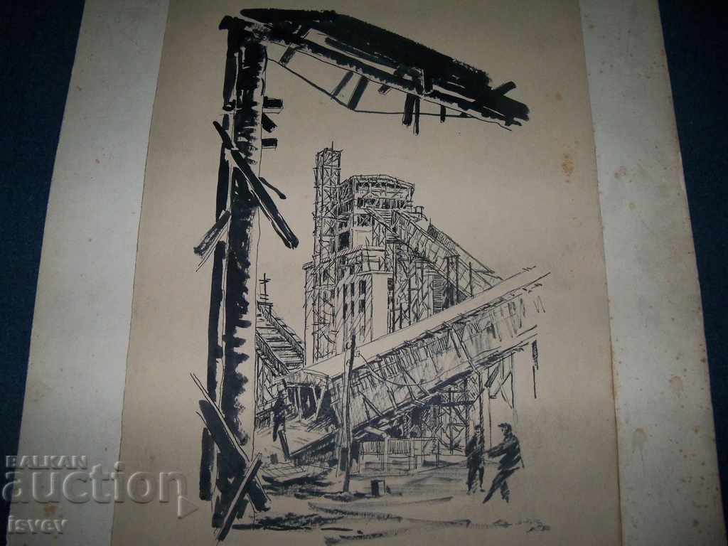 Delivery of Graphics of the artist Konstantin Rusakov, essay to film Delivery of Graphics of the artist Konstantin Rusakov, essay to film