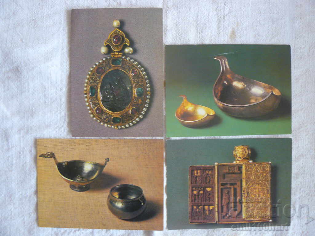 Картички Златни и сребърни изделия старите руски майстори - 7 Картички Златни и сребърни изделия старите руски майстори - 7