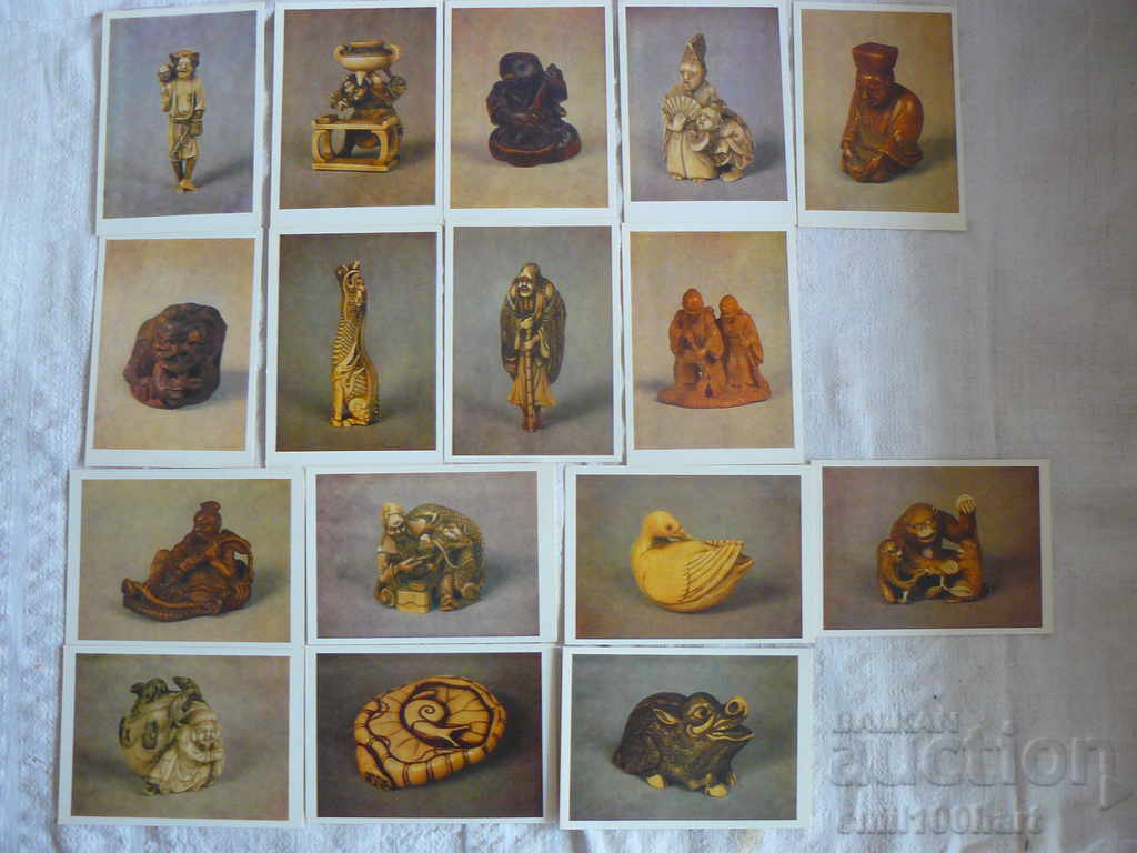 Παράδοση Οι ταχυδρομικές κάρτες έχουν ρυθμιστεί σε 16 τεμάχια. Μινιατούρα Ιαπωνική Γλυπτική Netsky Παράδοση Οι ταχυδρομικές κάρτες έχουν ρυθμιστεί σε 16 τεμάχια. Μινιατούρα Ιαπωνική Γλυπτική Netsky