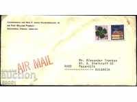 Κυκλοφοριακός φάκελος με Γραμματόσημα από τις ΗΠΑ