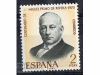 1970. Spain. Miguel Primo de Rivera, general and dictator.
