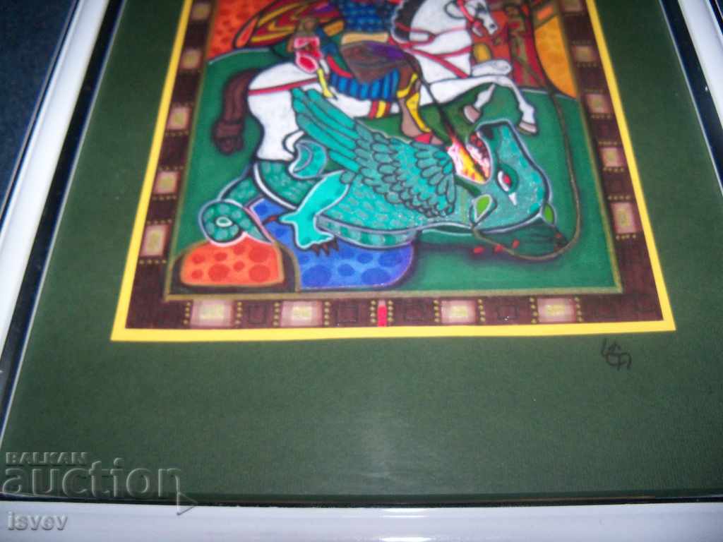 "St. George" painting by the artist Iskra Asenova - 5 "St. George" painting by the artist Iskra Asenova - 5