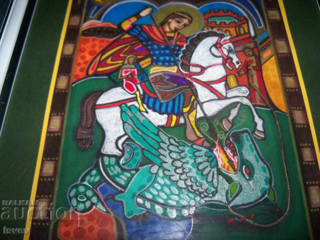 "St. George" painting by the artist Iskra Asenova - 7 "St. George" painting by the artist Iskra Asenova - 7