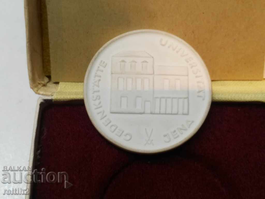 Plachetă Meissen din porțelan - 6