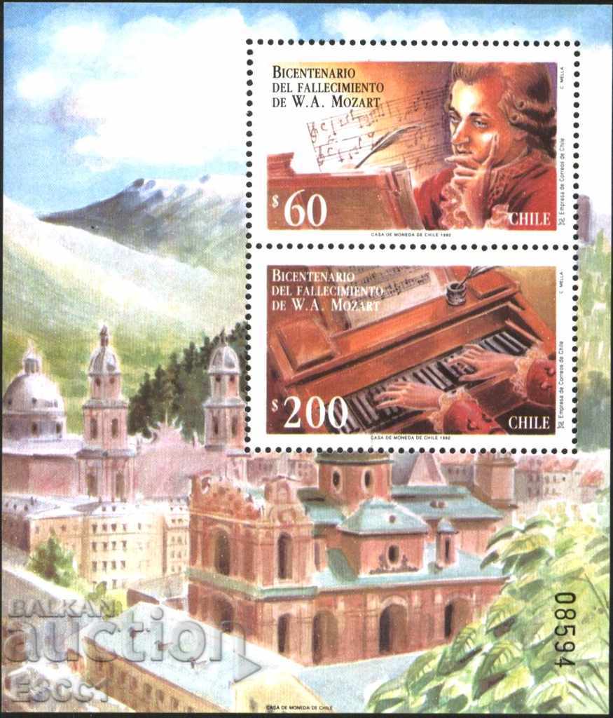 Pure Mozart Music Block 1992 from Chile