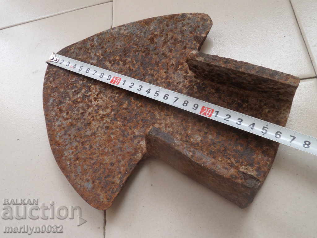 Old forged plow, plow, lemish - 7 Old forged plow, plow, lemish - 7