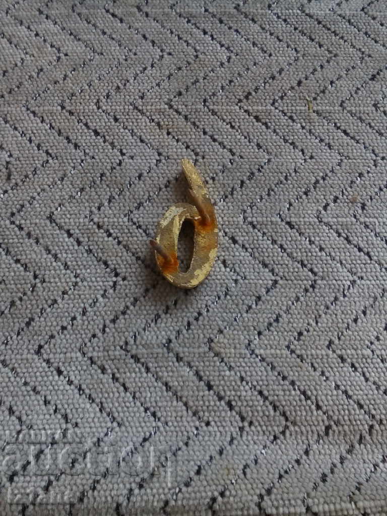 Old brass figure, number with price 10.00 BGN | € 5.11 Old brass figure, number with price 10.00 BGN | € 5.11