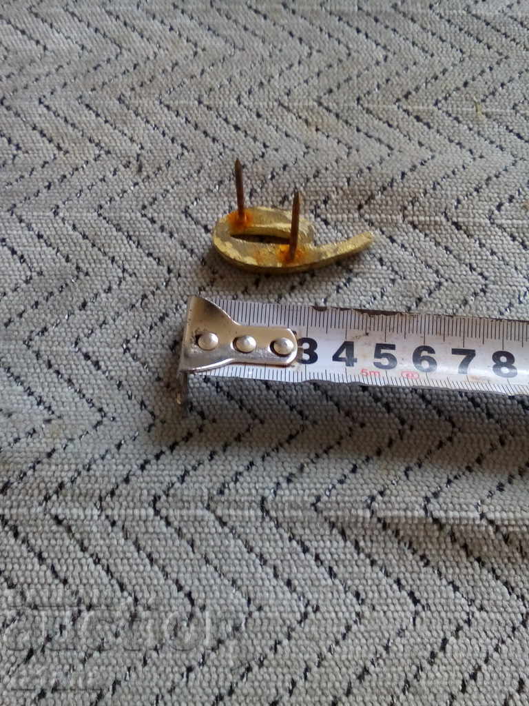 Auction Old brass figure, number Auction Old brass figure, number