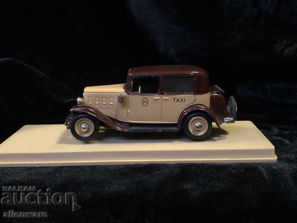 Макет,кола,играчка Eligor CITROEN Rosalie Taхи 1934 г.