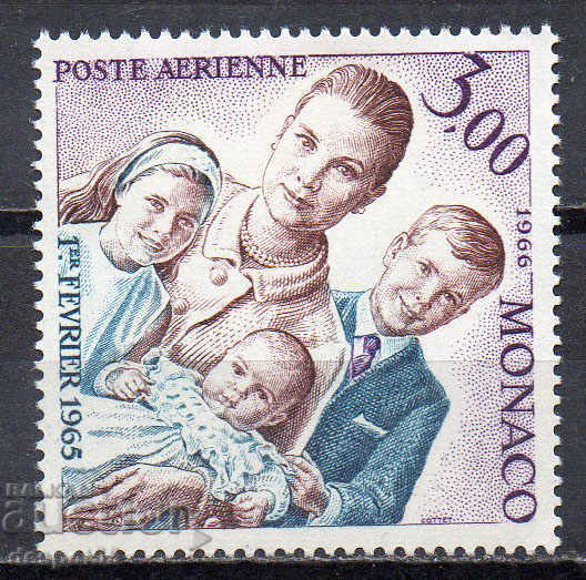 1966. Монако. 1 г. от рождението на Принцеса Стефани.