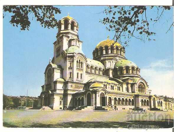 Bulgaria map Sofia Alexander Nevski Cathedral *
