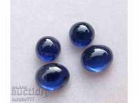 7.30 carat sapphire 4 oval cabbage 2 pairs