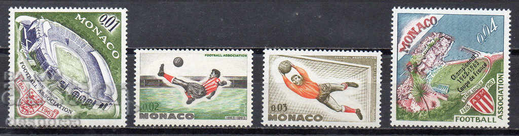 1963. Μονακό. 100 χρόνια Αγγλικός Ποδοσφαιρικός Σύλλογος + 2 μπλ.