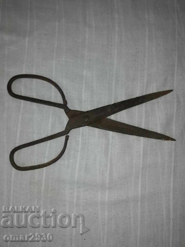 old wrought iron scissors