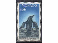 1971. Monaco. Campania împotriva poluării maritime.
