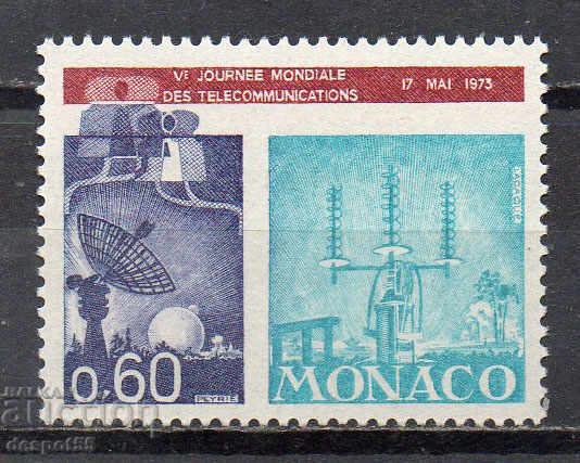 1973. Monaco. A 5-a Zi Mondială a Comunicațiilor.