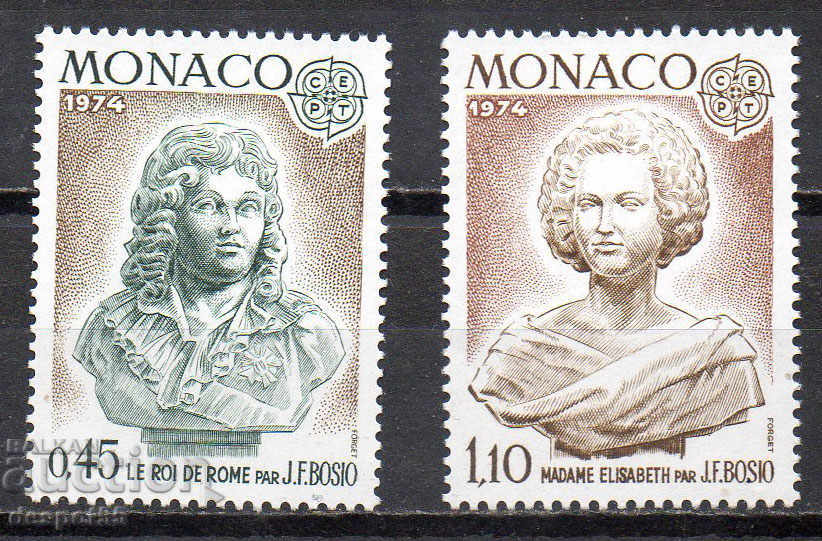 1974. Monaco. Europa - Sculpturi.