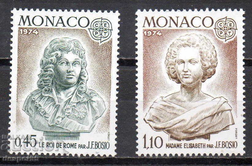1974. Monaco. Europa - Sculpturi.